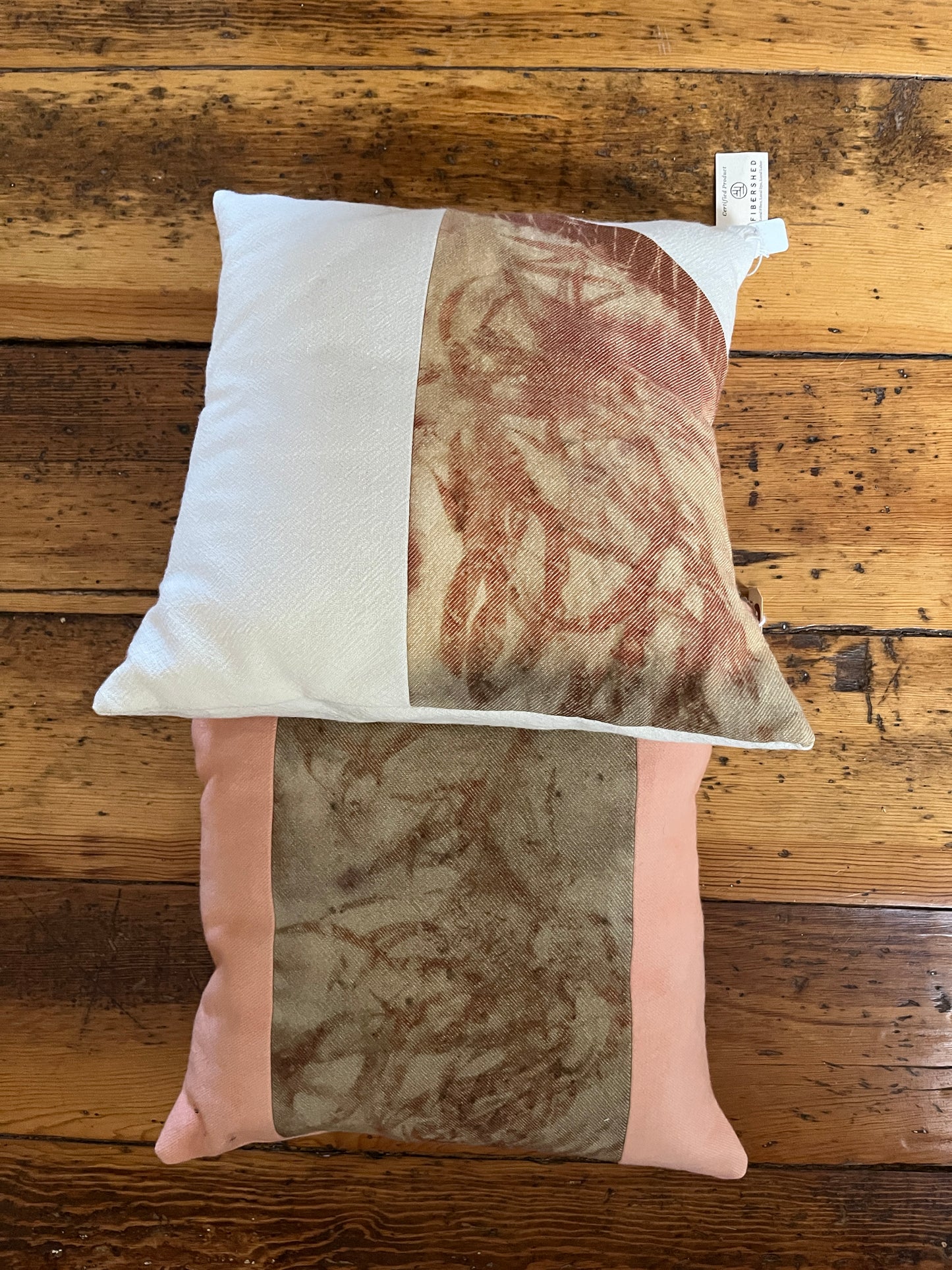 Eco Dyed Bare Ranch Wool Pillow Set