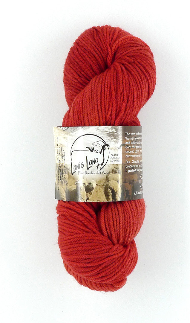 Rye Patch - Naturally Dyed Worsted/DK Weight Yarn