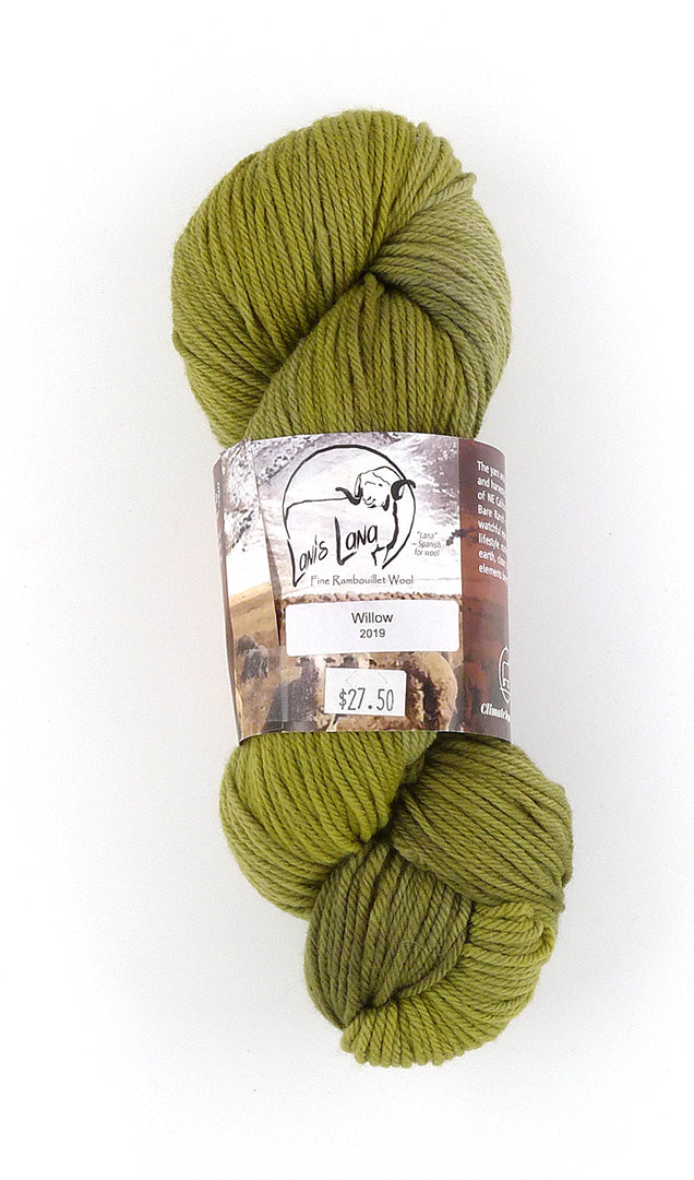 Rye Patch - Naturally Dyed Worsted/DK Weight Yarn