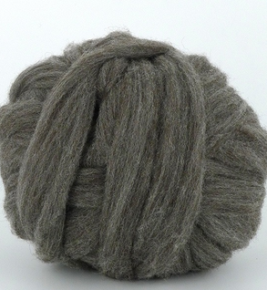 Naturally Colored Combed Top - Rambouillet Wool Roving
